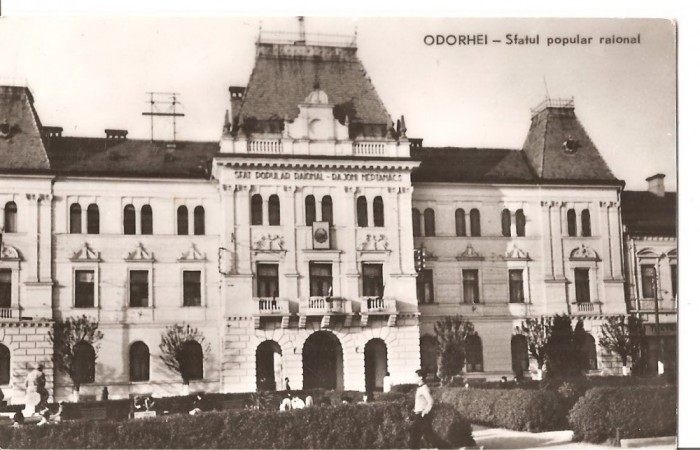 CPI (B2883) ODORHEI, SFATUL POPULAR RAIONAL, EDITURA MERIDIANE, CIRCULATA, 1963, STAMPILA, TIMBRU, RPR