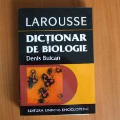h2 Dictionar De Biologie Larousse - Denis Buican