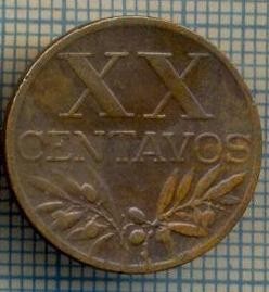 2398 MONEDA - PORTUGALIA - 20 CENTAVOS - anul 1953 -starea care se vede foto