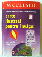 &amp;quot;CARTE ILUSTRATA PENTRU INVATAT 5 limbi&amp;quot;, A. Mihaescu / A. Ronay, 2004. Noua foto