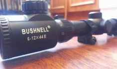 Luneata Bushnell 6 - 12 X 44E Reticul iluminat, sistem prindere inclus foto