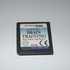 Joc Nintendo DS - Dr. Kawashima's Brain Training - original
