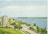 CPI (B2871) GALATI, VEDERE LA DUNARE, EDITURA OSETCM, CIRCULATA, 1976, STAMPILE, TIMBRU IMPRIMAT