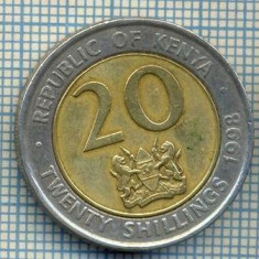 2425 MONEDA - KENYA - 20 SHILLINGS - anul 1998 -starea care se vede