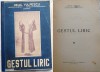 Vulpescu, Gestul liric, 1947, prima editie cu autograf consistent, Alta editura