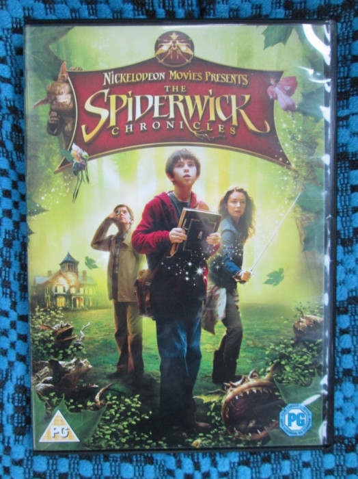 THE SPIDERWICK CHRONICLES - film DVD (original din Anglia, in stare impecabila!!!)