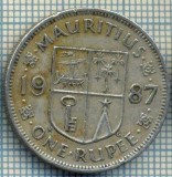 2478 MONEDA - MAURITIUS - 1 RUPEE - anul 1987 -starea care se vede