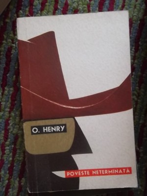 POVESTE NETERMINATA -O.HENRY foto