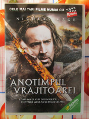 ANOTIMPUL VRAJITOAREI - film DVD cu NICHOLAS CAGE (in stare impecabila!!!) foto