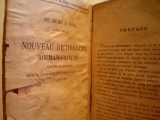 FR.DAME - NOUVEAU DICTIONAIRE FRANCAIS-ROUMAIN -PARIS, 3 AVRIL 1900