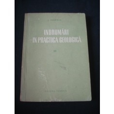 J. GHERMAN - INDRUMARI IN PRACTICA GEOLOGICA III {1957}