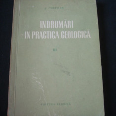 J. GHERMAN - INDRUMARI IN PRACTICA GEOLOGICA III {1957}