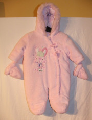 Overall copii BABY PINK - 0 - 3 luni foto