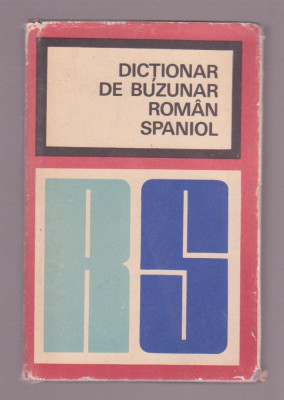 Dictionar de buzunar roman - spaniol foto
