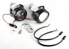 PROMO KIT BI-XENON*** Set proiectoare cu lupa bi-xenon retrofit pentru BMW E46 98-05 foto
