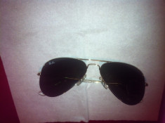ochelari de soare ray-ban model aviator originali foto