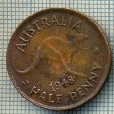 2577 MONEDA - AUSTRALIA - HALF PENNY - anul 1948 -starea care se vede