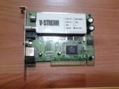 TV Tuner Vstream BG+DK cu iesire audio foto