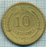 2607 MONEDA - CHILE - 10 CENTESIMOS - anul 1966 -starea care se vede