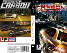 Joc original Need For Speed Carbon pentru consola Sony PlayStation Portable PSP foto