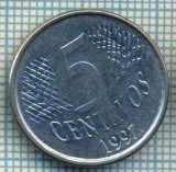 2592 MONEDA - BRAZILIA - 5 CENTAVOS - anul 1997 -starea care se vede