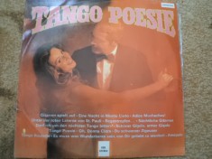 TANGO POESIE Orchestra Claudius Alzner disc vinyl lp muzica latin pop latino usoara tango eurostar records VG+