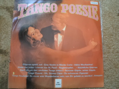 TANGO POESIE Orchestra Claudius Alzner disc vinyl lp muzica pop latino eurostar foto