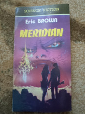 Eric Brown Meridian SF carte aventura 1992 hobby foto