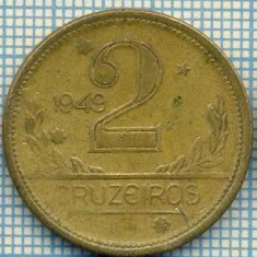 2599 MONEDA - BRAZILIA - 2 CRUZEIROS - anul 1949 -starea care se vede