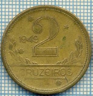 2599 MONEDA - BRAZILIA - 2 CRUZEIROS - anul 1949 -starea care se vede