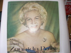 DISC VINIL ELECTRECORD ZENAIDA PALLY foto