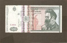 BANCNOTA 500 LEI 1992 VF++ foto