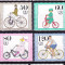 Timbre GERMANIA BERLIN 1985 - BUNASTARE PE BICICLETE