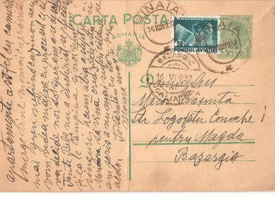 CPI (B2900) CARTE POSTALA, CIRCULATA, 16.VI.1937, STAMPILE, TIMBRE foto