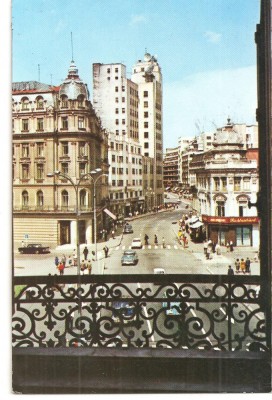 CPI (B2924) BUCURESTI. CALEA VICTORIEI, EDITURA MERIDIANE, CIRCULATA 1970, STAMPILE, TIMBRU foto