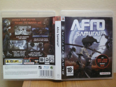 Afro Samurai (PS3) (ALVio) + sute de alte jocuri ps3 ( VAND / SCHIMB ) foto