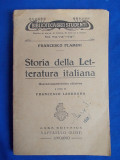 FRANCESCO FLAMINI - STORIA DELLA LETTERATURA ITALIANA [ ISTORIA LITERATURII ITALIENE ] - LIVORNO - 1937