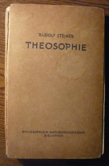 Carte - Rudolf Steiner - Theosophie foto