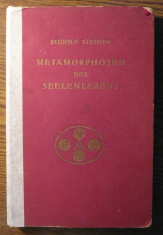 Carte - Rudolf Steiner - Metamorphosen des Seelenlebens foto