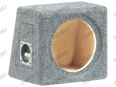 Carcasa difuzor, subwoofer, MDF, capacitate 8L, pentru difuzor de 200mm. - 000869 foto