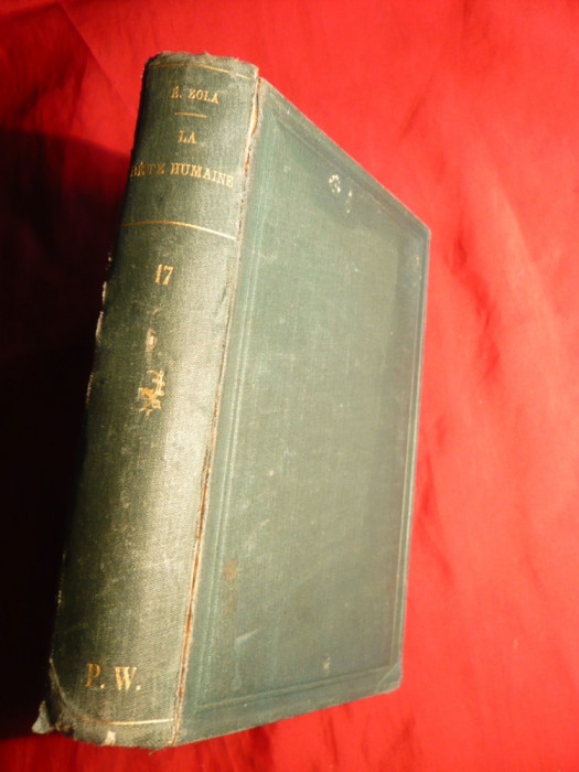 E.Zola - La Bete Humaine - Ed. Bibl.Charpentier 1904