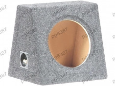 Carcasa difuzor, subwoofer, MDF, capacitate 20L, pentru difuzor de 250mm.- 000871 foto