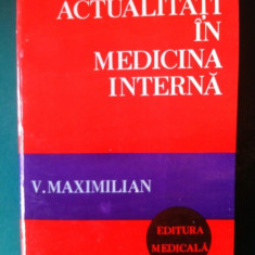 h6 V. MAXIMILIAN - ACTUALITATI IN MEDICINA INTERNA