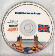 CD ENGLEZA INCEPATORI EUROCOR LECTIILE 11 SI 12 foto