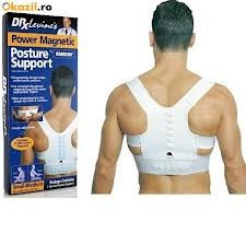 CORSET HAM CENTURA MEDICALA CU PUTERE MAGNETICA BY EMSON CORSET SPATE COLOANA DURERI SPATE DURERI MIJLOC FASE ELASTICE BENZI MAGNETICE PRODUS NOU ! foto