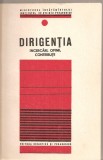 (C4172) DIRIGENTIA, INCERCARI, OPINII, CONTRIBUTII, EDP, 1970