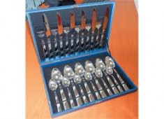 Set tacamuri inox 24 piese -taxa curier 13 ron foto