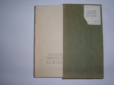 TUDOR ARGHEZI - SCRIERI vol. 6,RF3/2 foto