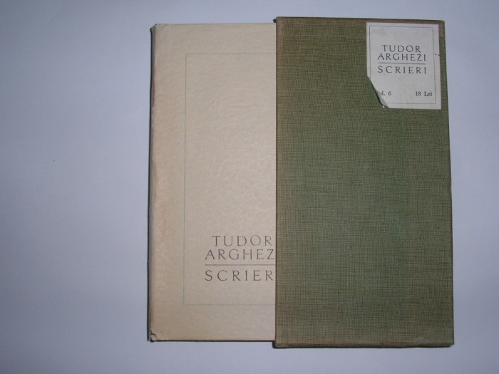TUDOR ARGHEZI - SCRIERI vol. 6,RF3/2