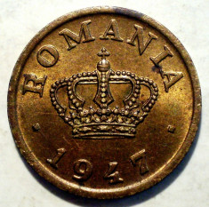 R.038 ROMANIA 50 BANI 1947 XF/AUNC foto